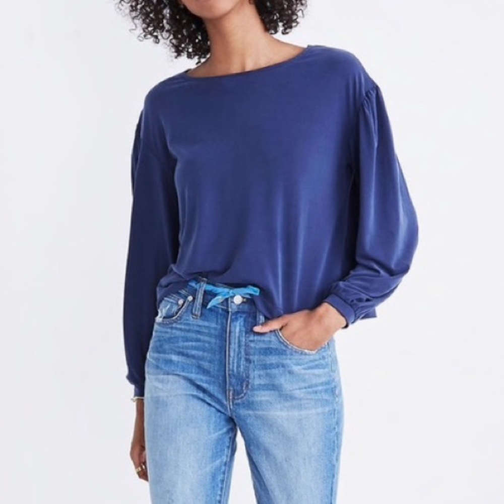 Madewell Balloon Sleeve Top